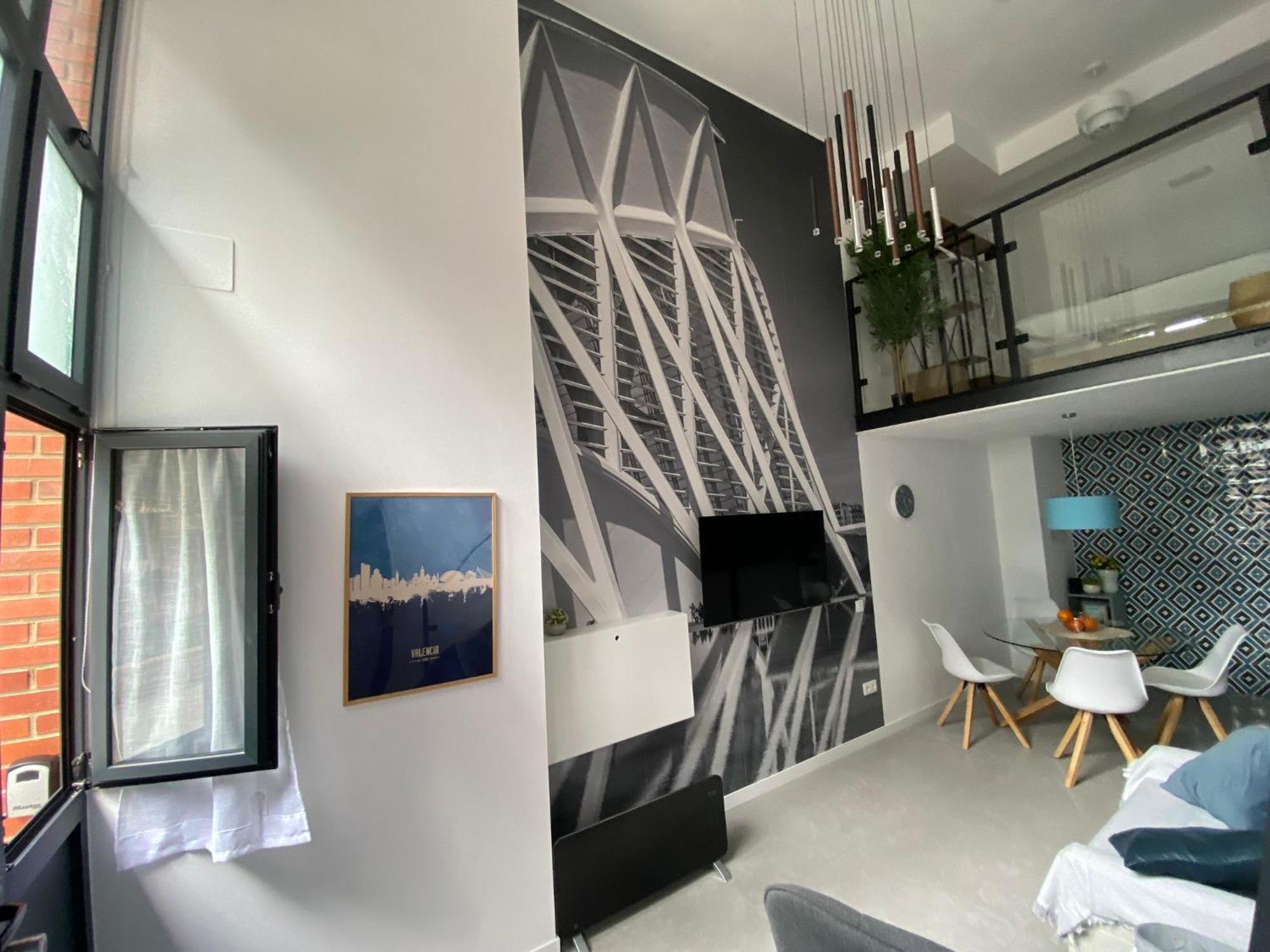 Ferienwohnung Loft Valencia Benimaclet Exterior foto